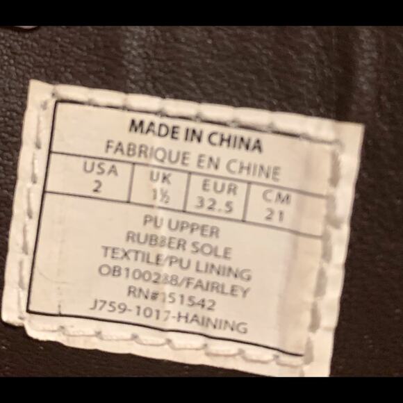 SALE 🎊PENGUIN UNISEX Leather BROWN VELCRO SNEAKER 2 - Picture 8 of 11